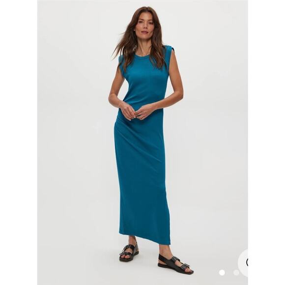 Michael Stars Dresses & Skirts - Michael Stars Teal Sleeveless Maxi Dress